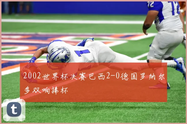 2002世界杯决赛巴西2-0德国罗纳尔多双响捧杯
